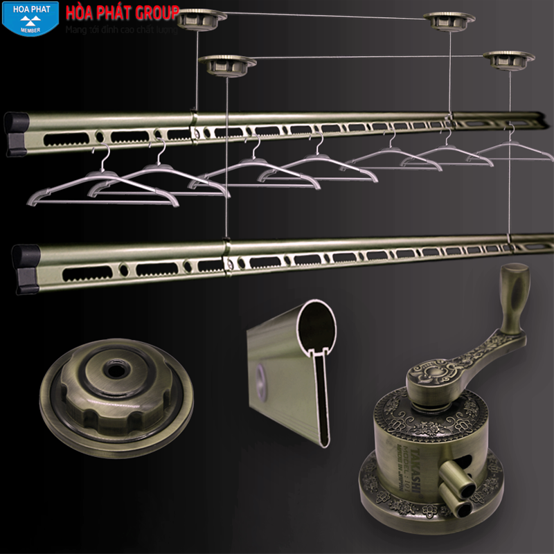 Giàn phơi thông minh Hòa Phát H06