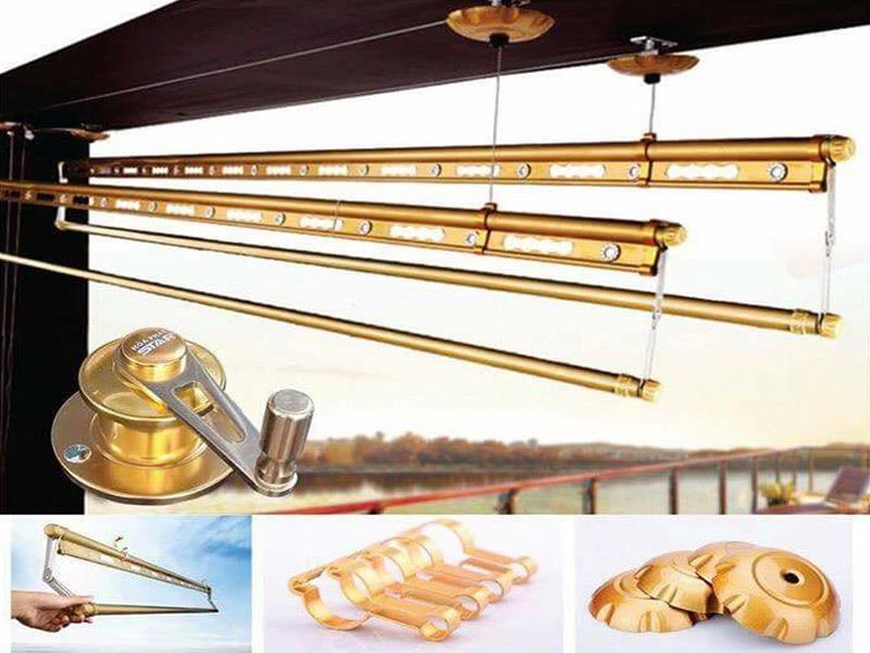 Giàn phơi thông minh cao cấp KS980 gold
