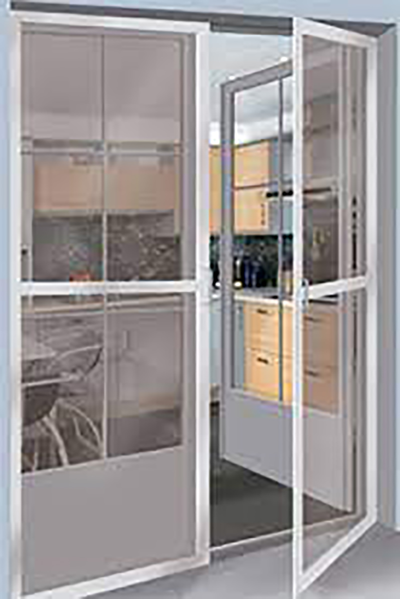 3 -Inox 2 cánh mở quay