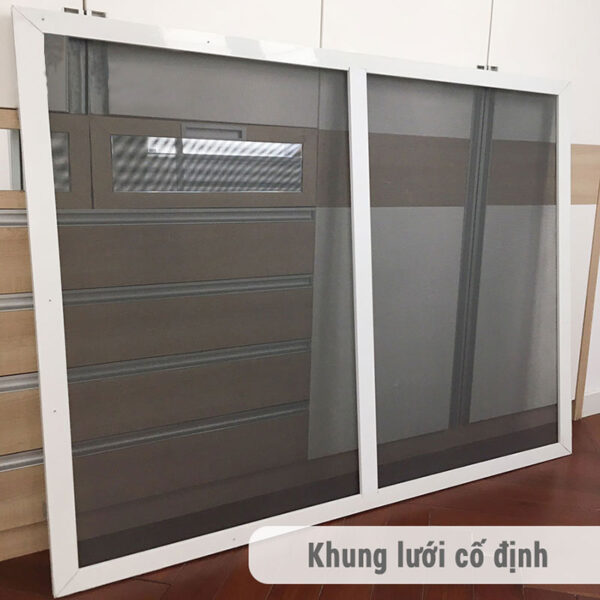 Khung lưới chống muỗi cố định Inox 304